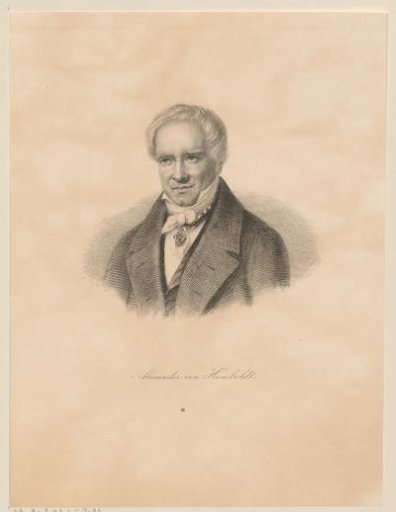 Portrait of Alexander von Humboldt