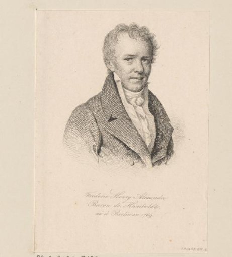 Portrait of Alexander von Humboldt