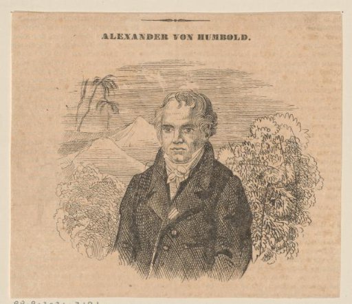 Portrait of Alexander von Humboldt