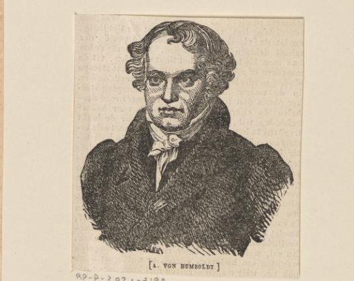 Portrait of Alexander von Humboldt