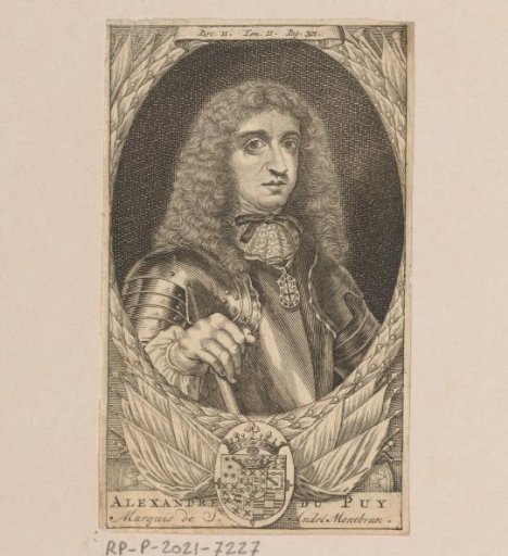 Portrait of Alexander du Puy