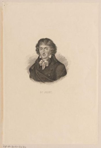 Portrait of Louis Antoine Léon de Saint-Just
