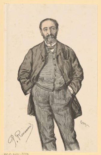 Portrait of Camille Saint-Saëns