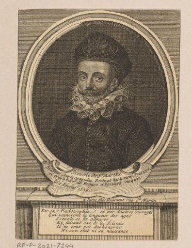 Portrait of Scévole de Sainte-Marthe