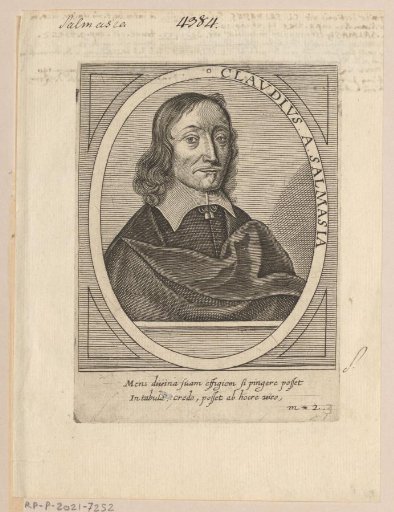 Portrait of Claudius Salmasius