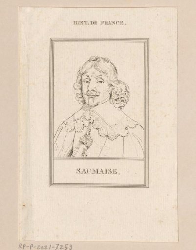Portrait of Claudius Salmasius