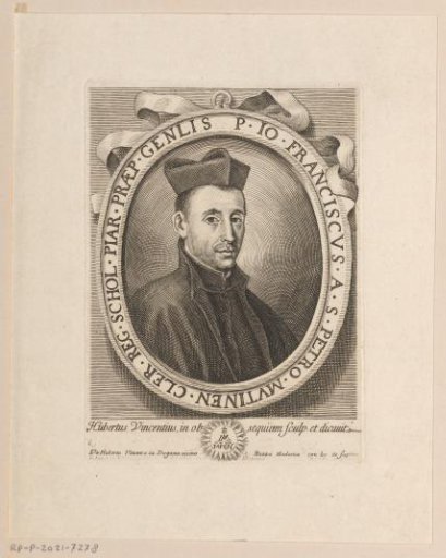 Portrait of Ioannes Franciscus a Sancto Petro