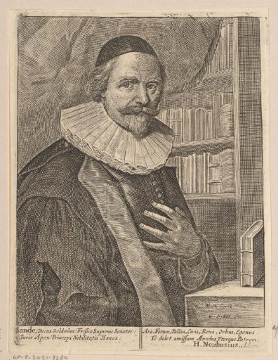 Portrait of Johan van den Sande