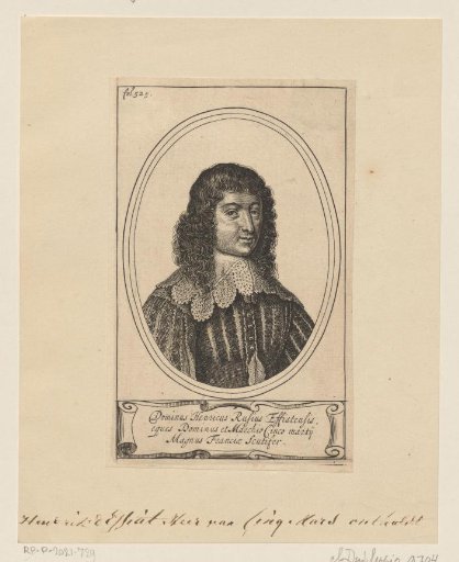 Portrait of Henri Coiffier de Ruzé, Marquis of Cinq-Mars