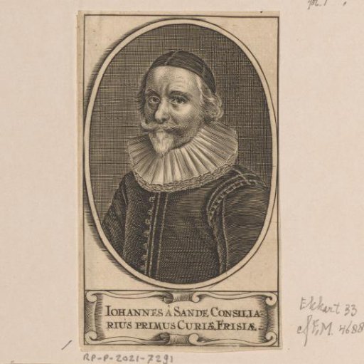 Portrait of Johan van den Sande