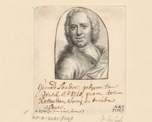 Portrait of Gerard Sanders