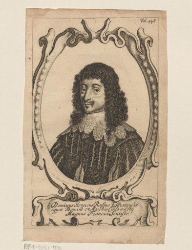 Portrait of Henri Coiffier de Ruzé, Marquis of Cinq-Mars