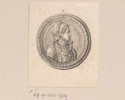 Medal with the portrait of Mary I of Scotland