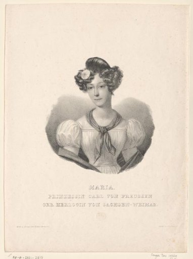 Portrait of Marie of Saxe-Weimar-Eisenach