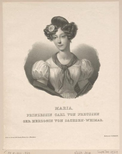Portrait of Marie of Saxe-Weimar-Eisenach