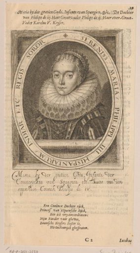 Portrait of Maria Anna of Austria