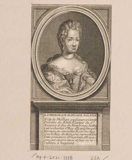 Portrait of Maria Anna of Palatinate-Neuburg