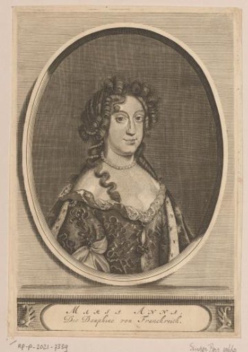 Portrait of Maria Anna Victoria of Bavaria