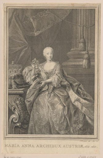 Portrait of Maria Anna, Archduchess of Austria