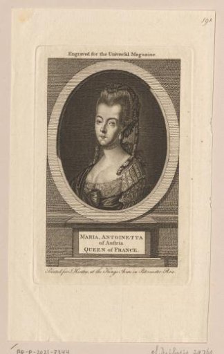 Portrait of Marie Antoinette