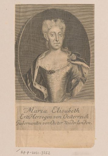 Portrait of Maria Elisabeth of Austria
