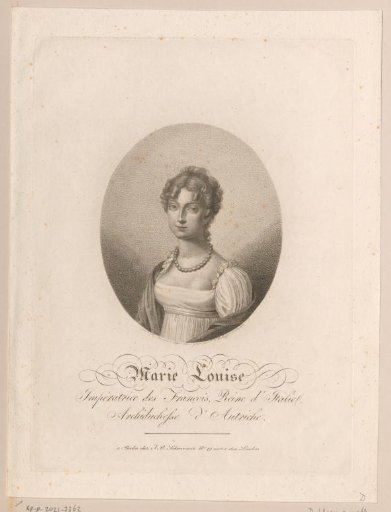 Portrait of Marie Louise of Austria
