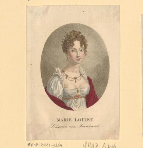 Portrait of Marie Louise of Austria