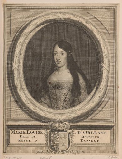 Portrait of Marie Louise of Orléans