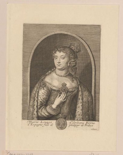 Portrait of Marie Louise of Orléans