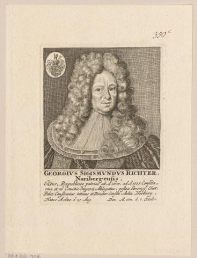 Portrait of Georg Sigismund von Richter