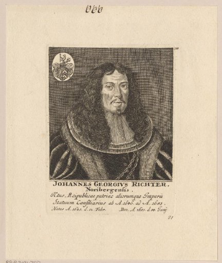 Portrait of Johann Georg Richter