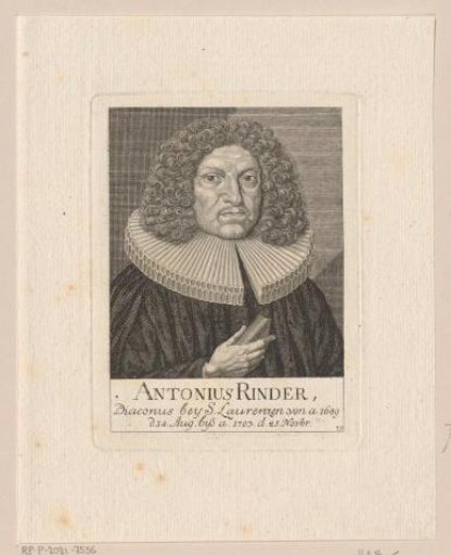 Portrait of Anton Rinder