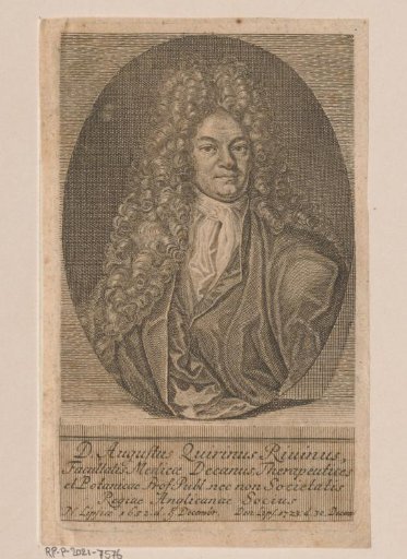 Portrait of August Quirinus Rivinus