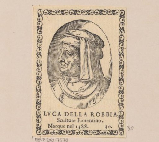 Portrait of Luca della Robbia