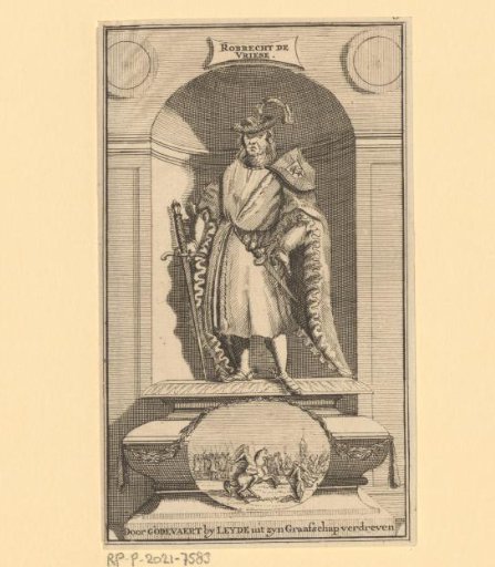 Portrait of Robert I the Frisian, Count of Flanders