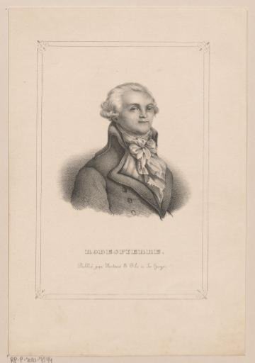 Portrait of Maximilien-Marie-Isidore de Robespierre