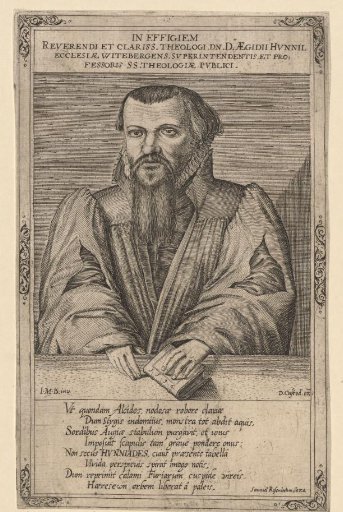 Portrait of Aegidius Hunnius