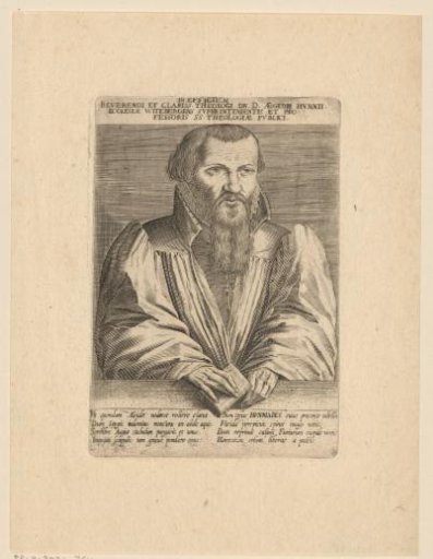 Portrait of Aegidius Hunnius
