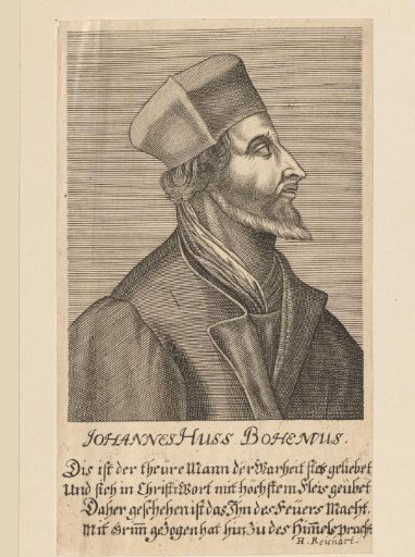 Portrait of Johannes Hus