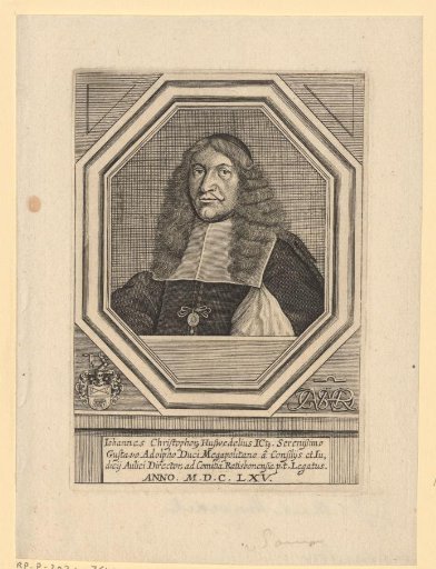 Portrait of Johann Christoph Huswedel