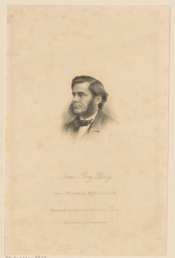 Portrait of Thomas Henry Huxley
