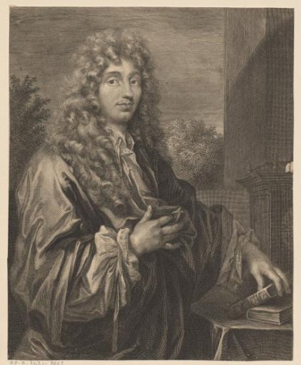 Portrait of Christiaan Huygens
