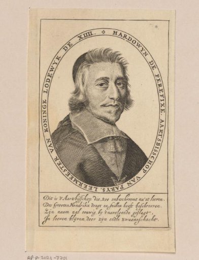 Portrait of Hardouin de Péréfixe de Beaumont