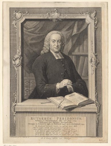 Portrait of Rutgerus Perizonius