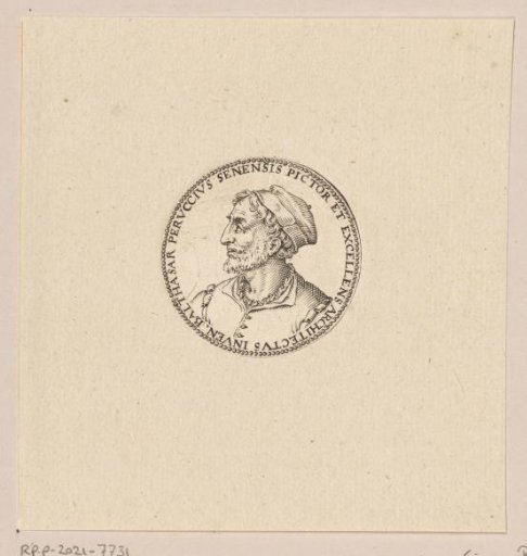 Medal with the Portrait of Baldassare Peruzzi