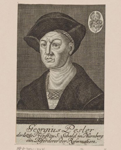 Portrait of Georg Pesler I