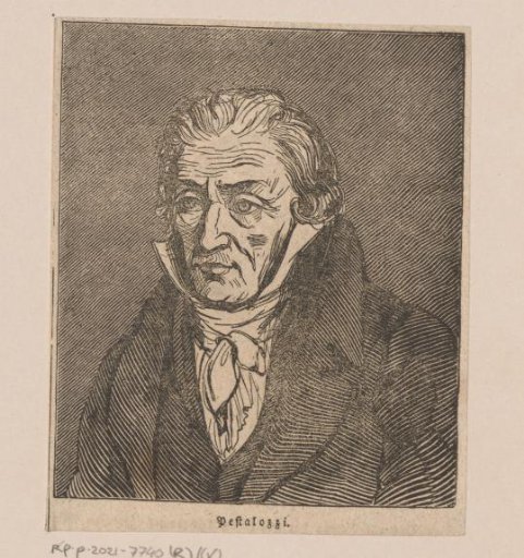 Portrait of Johann Heinrich Pestalozzi