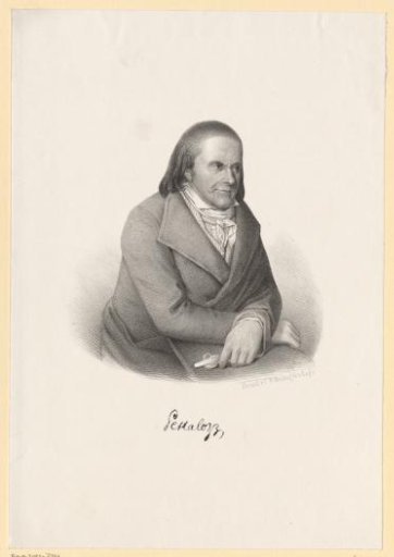 Portrait of Johann Heinrich Pestalozzi