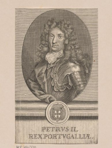 Portrait of Peter II, King of Portugal