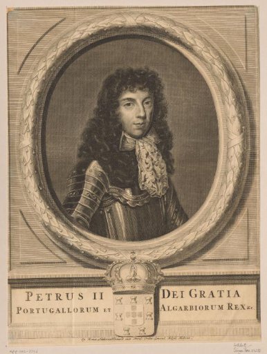 Portrait of Peter II, King of Portugal